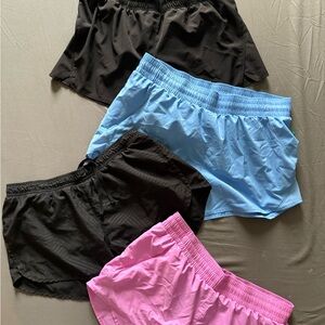 Walmart/Target athletic shorts bundle: women’s size medium